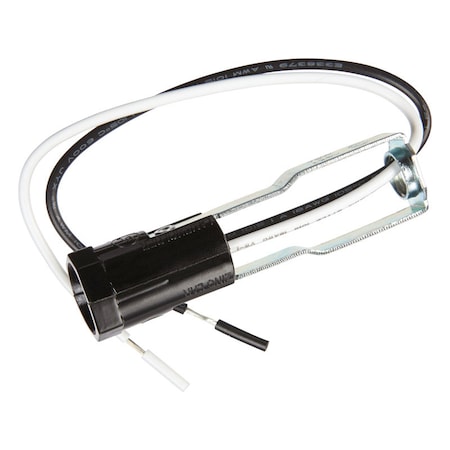 Jandorf Jandorf Phenolic Candelabra Base Socket w/Double Leg Hickey 1 pk 60472